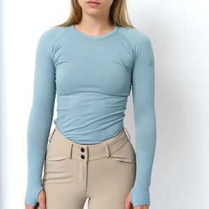 TKEQ - Kennedy Seamless 2.0 Blue Long Sleeve Shirt